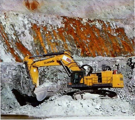 Карьерный экскаватор XCMG, техника этой серии — фото 3