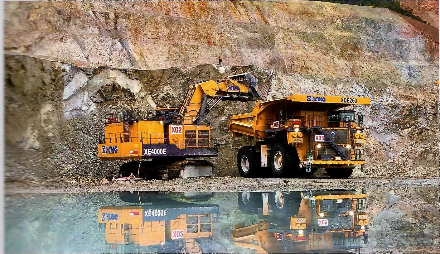 Электроприводный карьерный экскаватор XCMG, техника этой серии — фото 1