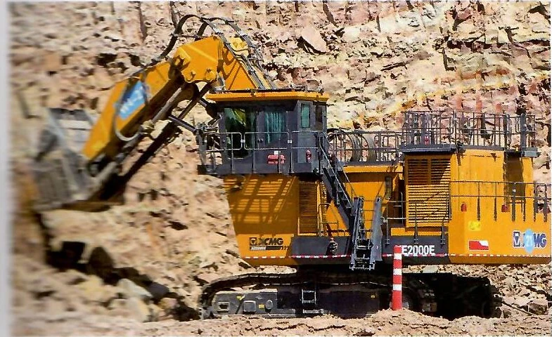 Электроприводный карьерный экскаватор XCMG, техника этой серии — фото 2