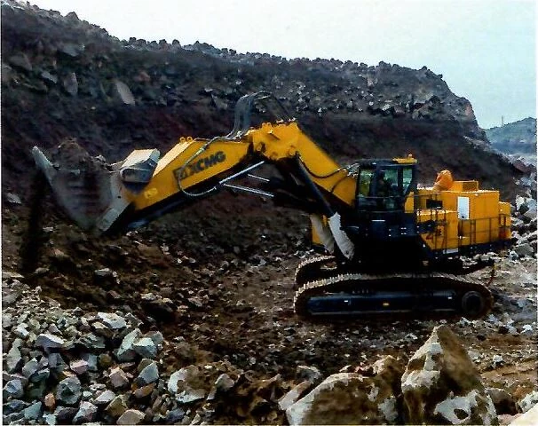 Электроприводный карьерный экскаватор XCMG, техника этой серии — фото 3