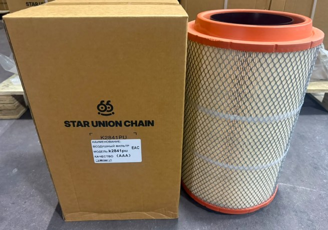 STAR UNION CHAIN Воздушный фильтр PU2841-3A