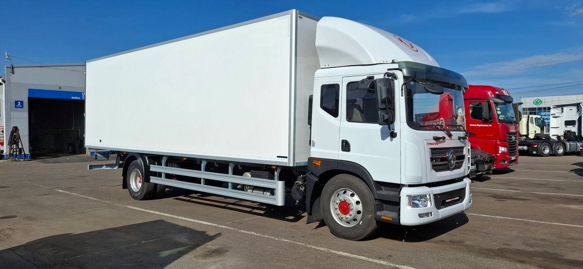 Рефрежиратор Dongfeng C180 (изотермический фургон 55 м³)