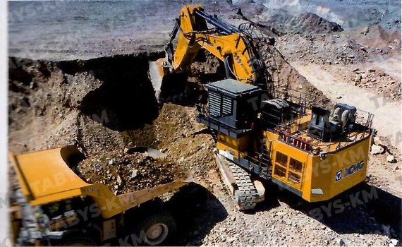 Карьерный экскаватор XCMG XE3000 (обратная лопата)