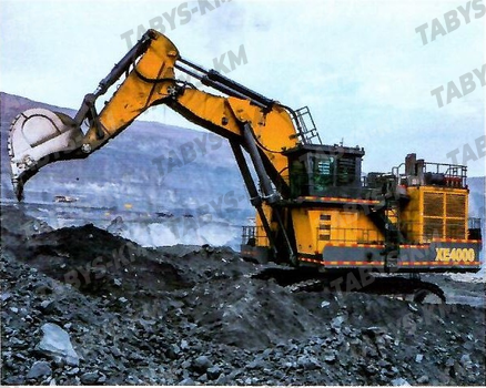 Карьерный экскаватор XCMG XE4000 (обратная лопата)