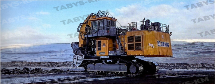 Карьерный экскаватор с фронтальной лопатой XCMG XE3000 (фронтальная лопата)